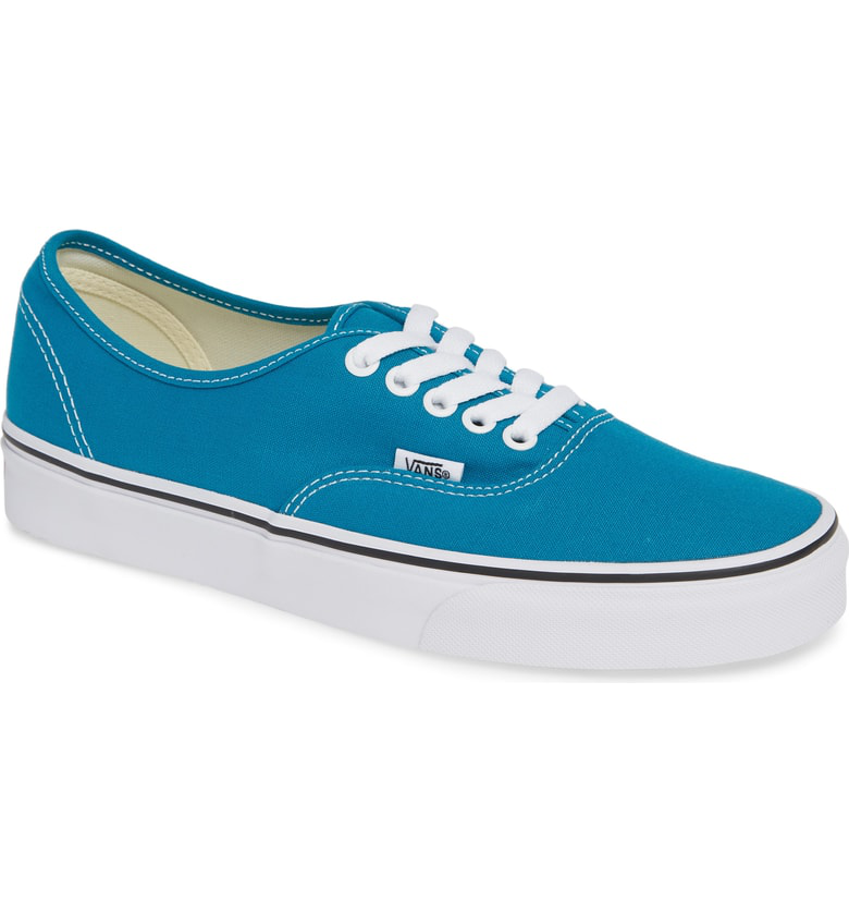 enamel blue vans