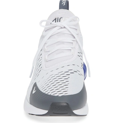 Shop Nike Air Max 270 Sneaker In White/ Violet/ Dark Grey