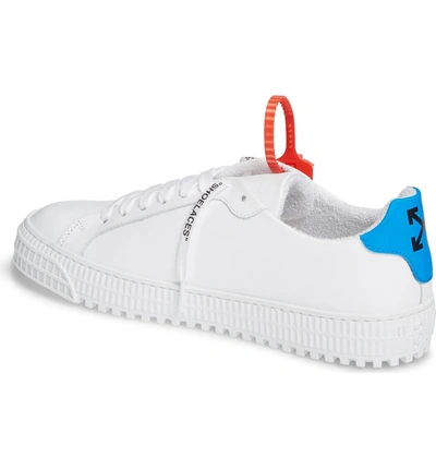 Shop Off-white Arrow Sneaker In White Blue