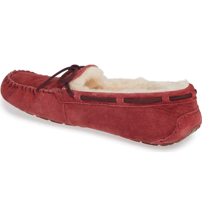 Shop Ugg Dakota Water Resistant Slipper In Redwood