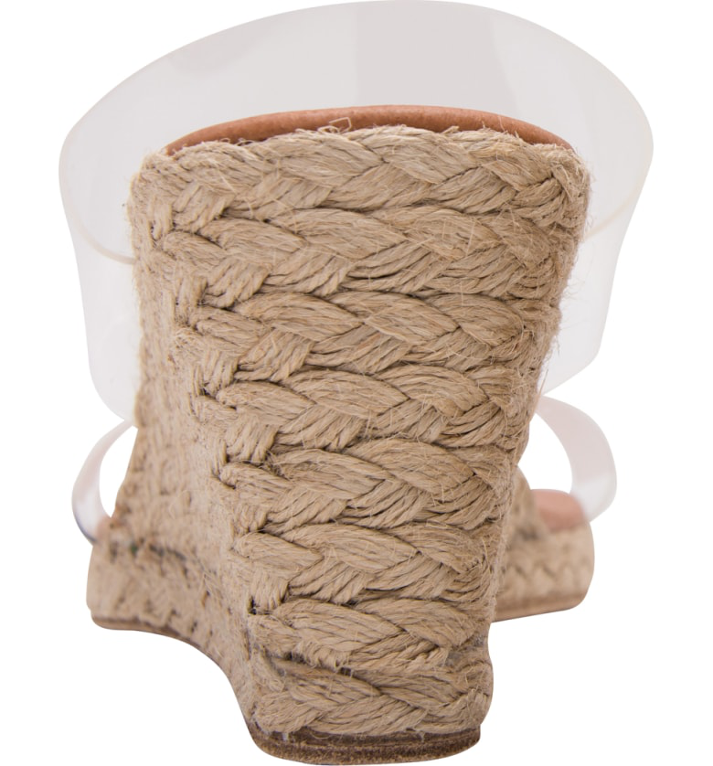 andre assous clear wedge