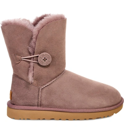 Shop Ugg Bailey Button Ii Boot In Stormy Grey Suede