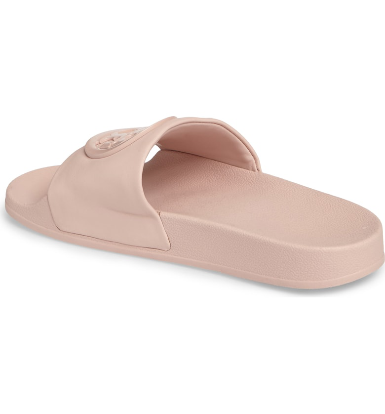 tory burch lina slide pink