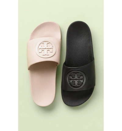 Shop Tory Burch Lina Slide Sandal In Shell Pink