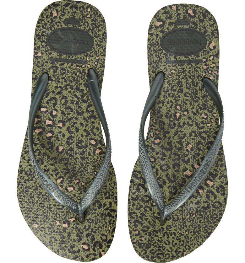 khaki green havaianas