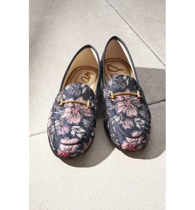 Shop Sam Edelman Lior Loafer In Bright Multi Floral Lace
