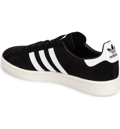 Shop Adidas Originals 'campus' Sneaker In Core Black/ White