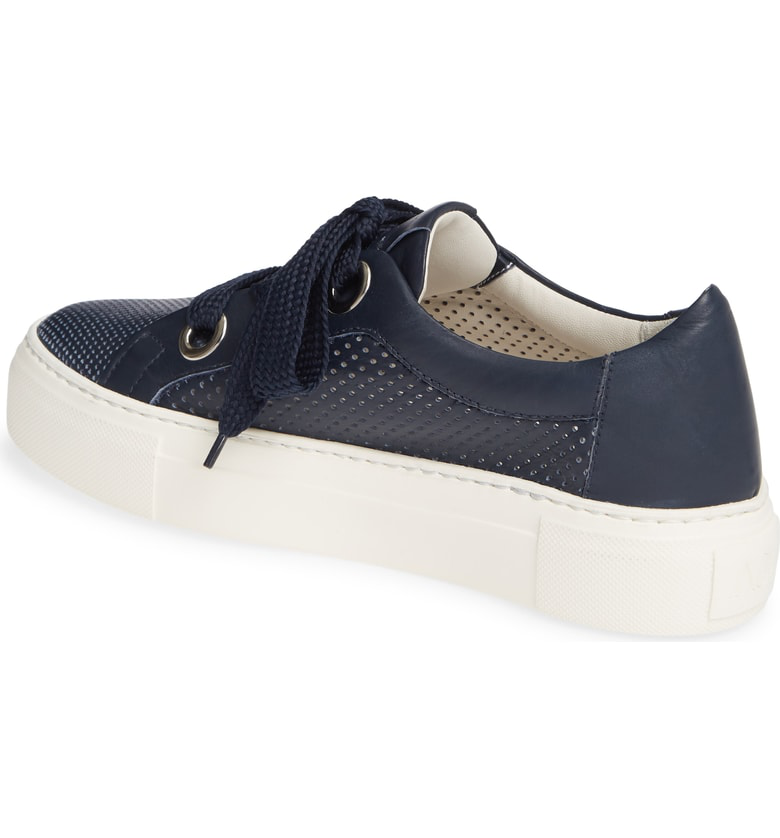 agl perforated platform sneaker