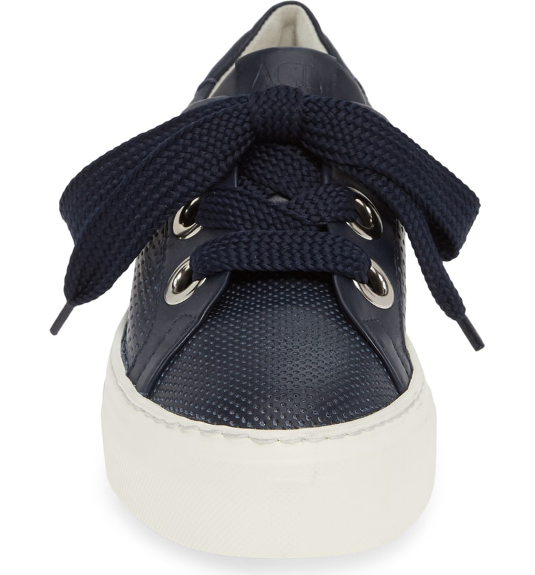 agl perforated platform sneaker