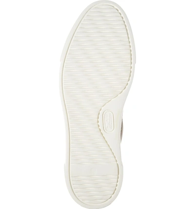 Shop Agl Attilio Giusti Leombruni Perforated Platform Sneaker In Talc Leather