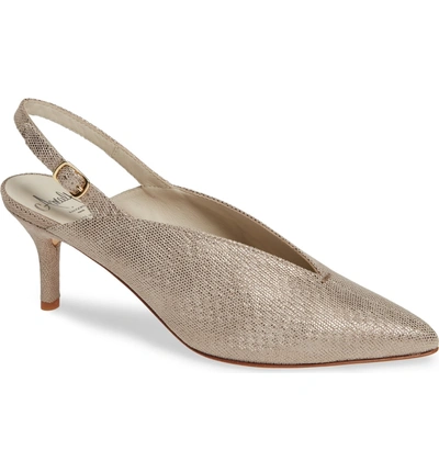 Shop Amalfi By Rangoni Pinerola Slingback Pump In Luna Leather