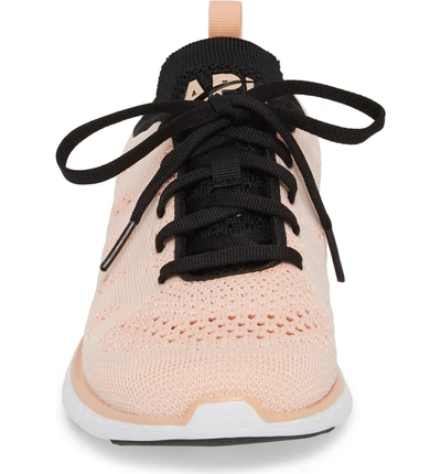 Shop Apl Athletic Propulsion Labs 'techloom Pro' Running Shoe In Blush/ Black/ White