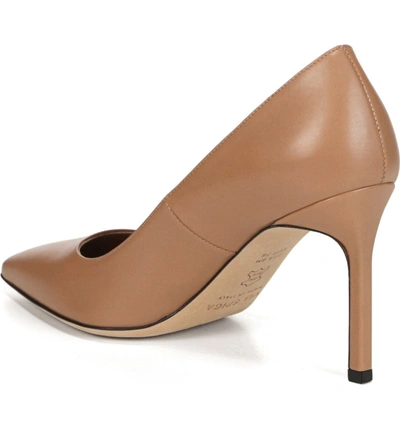 Shop Via Spiga Nikole Pointy Toe Pump In Desert Leather