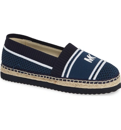 Shop Michael Michael Kors Raya Espadrille In Admiral Fabric