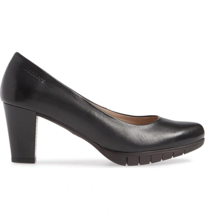 Shop Wonders I-6053 Pump In Black Leather