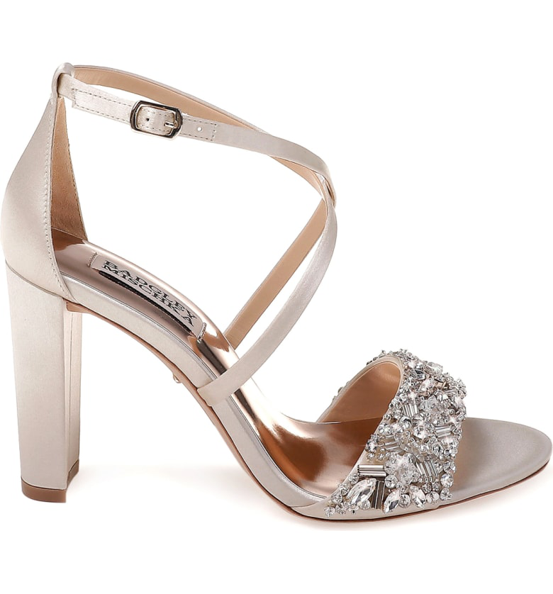 badgley mischka sandra ivory
