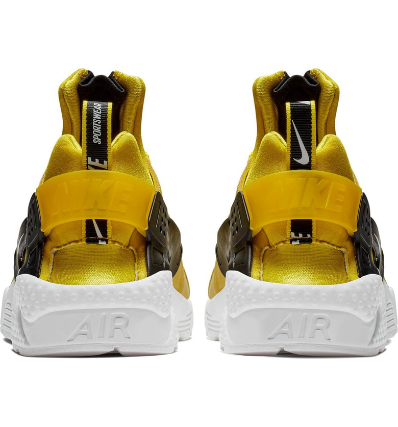 huarache yellow zip