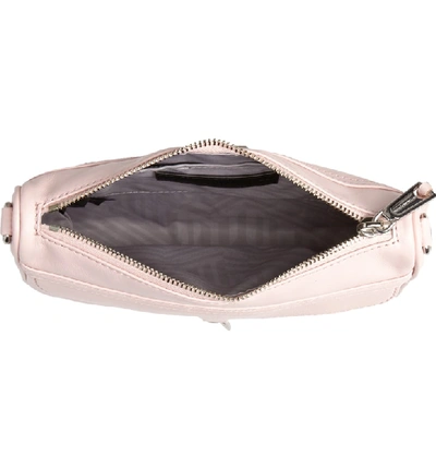 Shop Rebecca Minkoff Mini Mac Convertible Crossbody Bag - Pink In Peony