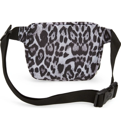 Shop Herschel Supply Co Fifteen Belt Bag - Black In Snow Leopard