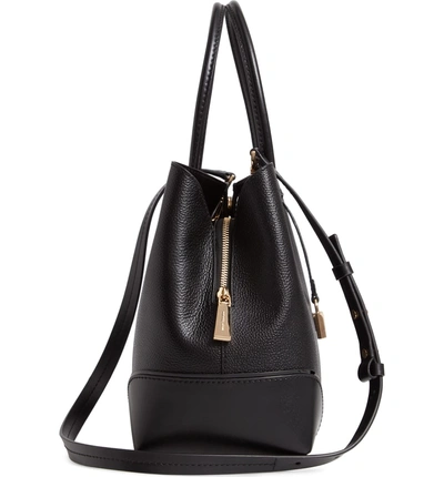 Shop Michael Michael Kors Medium Mercer Leather Satchel - Black