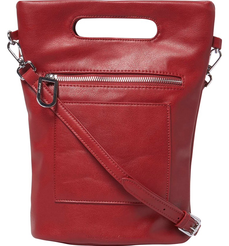 Urban Originals Collector Vegan Leather Crossbody Bag - Red | ModeSens