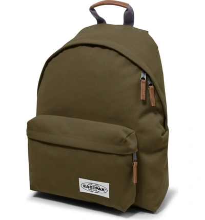 Shop Eastpak Padded Pakr Backpack - Green In Opgrade Green