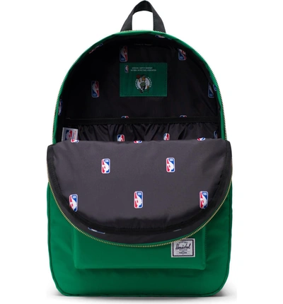 Shop Herschel Supply Co Settlement - Nba Champion Backpack - Green In Boston Celtics