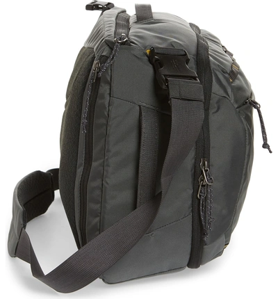 Shop Patagonia Tres 25-liter Convertible Backpack - Green In Forge Grey W/ Textile Green