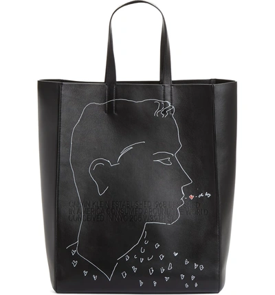 Shop Calvin Klein 205w39nyc X Andy Warhol Tote - Black