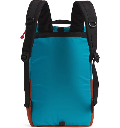 Shop Topo Designs 'rover' Backpack In Turquoise/clay