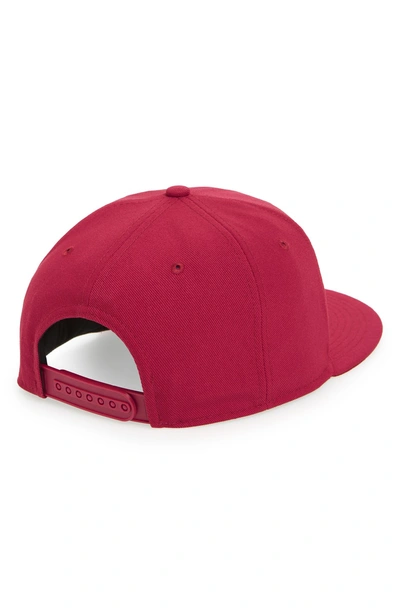 Shop Nike Air True Snapback Baseball Cap - Red In Red Crush