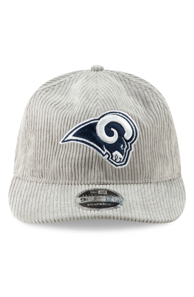 Shop New Era Cord Craze Nfl Cap - Grey In Los Angeles Rams