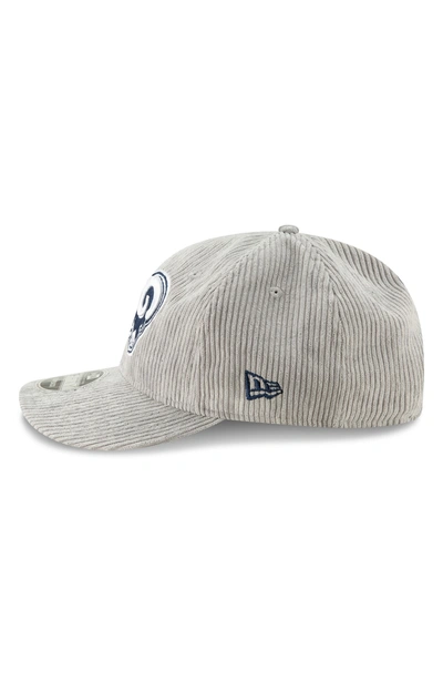 Shop New Era Cord Craze Nfl Cap - Grey In Los Angeles Rams