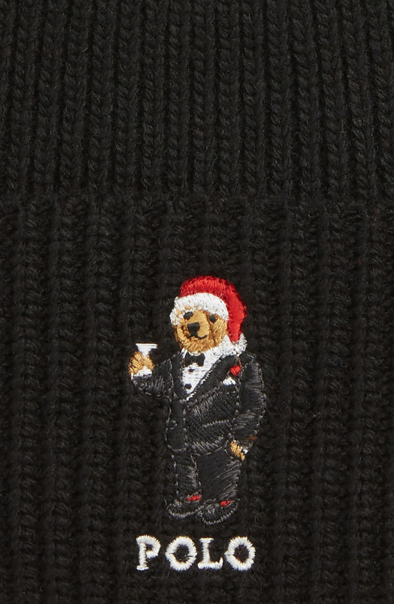polo martini bear hat