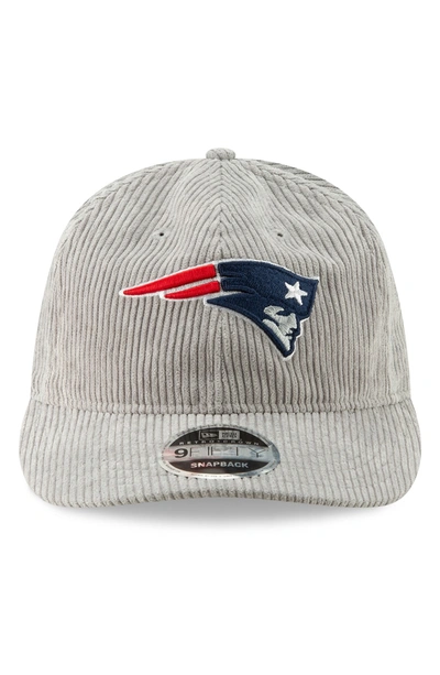 Shop New Era Cord Craze Nfl Cap - Grey In New England Patriots