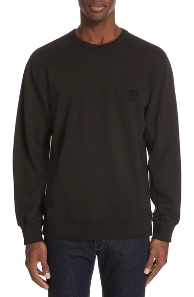 Shop Burberry Jayford Sweatshirt In Black