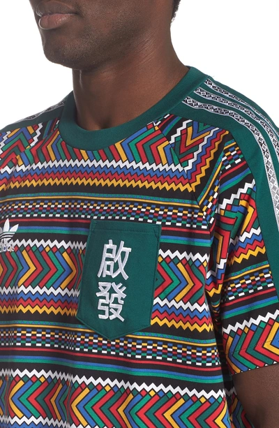Adidas Originals Men's X Pharrell Williams Solarhu Printed Pocket T-shirt  In Multicolor | ModeSens