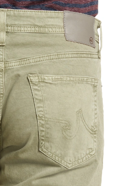 Shop Ag Everett Sud Slim Straight Fit Pants In Sulfur Dry Cypress