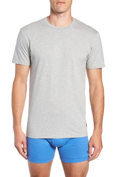 Shop Polo Ralph Lauren 3-pack Crewneck T-shirts In Blue Assorted
