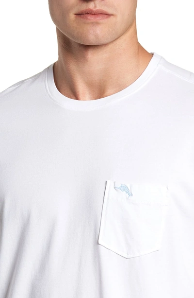 Shop Tommy Bahama 'new Bali Sky' Original Fit Crewneck Pocket T-shirt In White