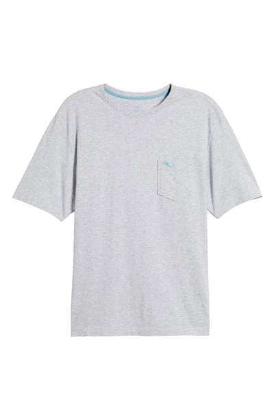 Shop Tommy Bahama 'new Bali Sky' Original Fit Crewneck Pocket T-shirt In Zinc Gray Heather