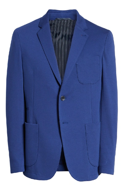 Shop Bugatchi Solid Sport Coat In Night Blue