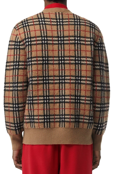 Shop Burberry Banbury Cashmere Sweater In Camel