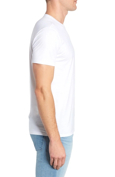Shop Lacoste Pima Cotton T-shirt In White