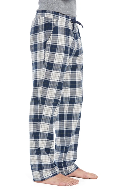 Shop Ugg Steiner Pajama Set In Navy/ Grey Heather