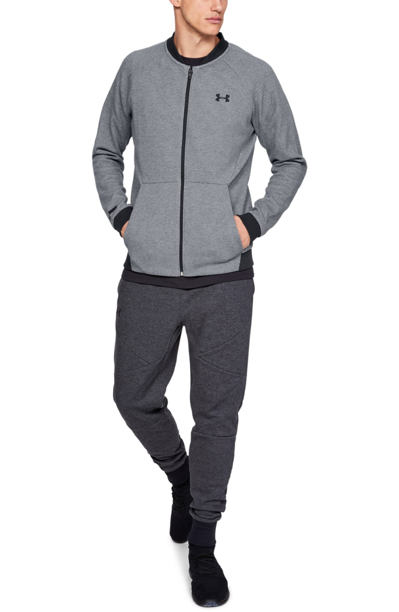 ua unstoppable double knit bomber