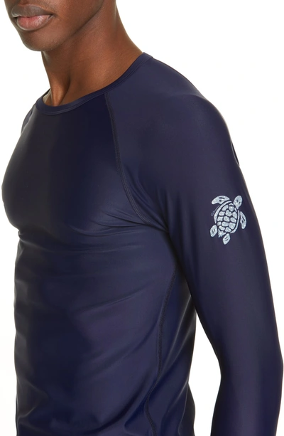 Shop Vilebrequin Oursinade Rashguard In Blue