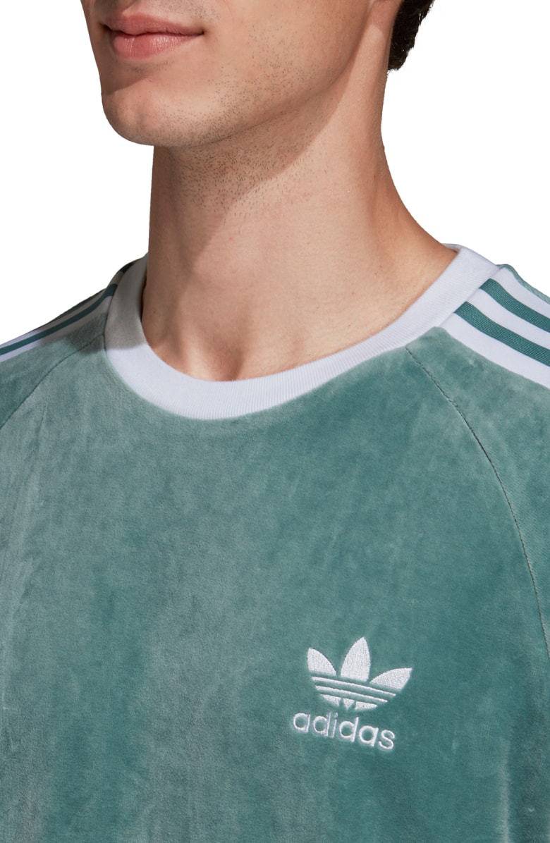 adidas cozy velour tee