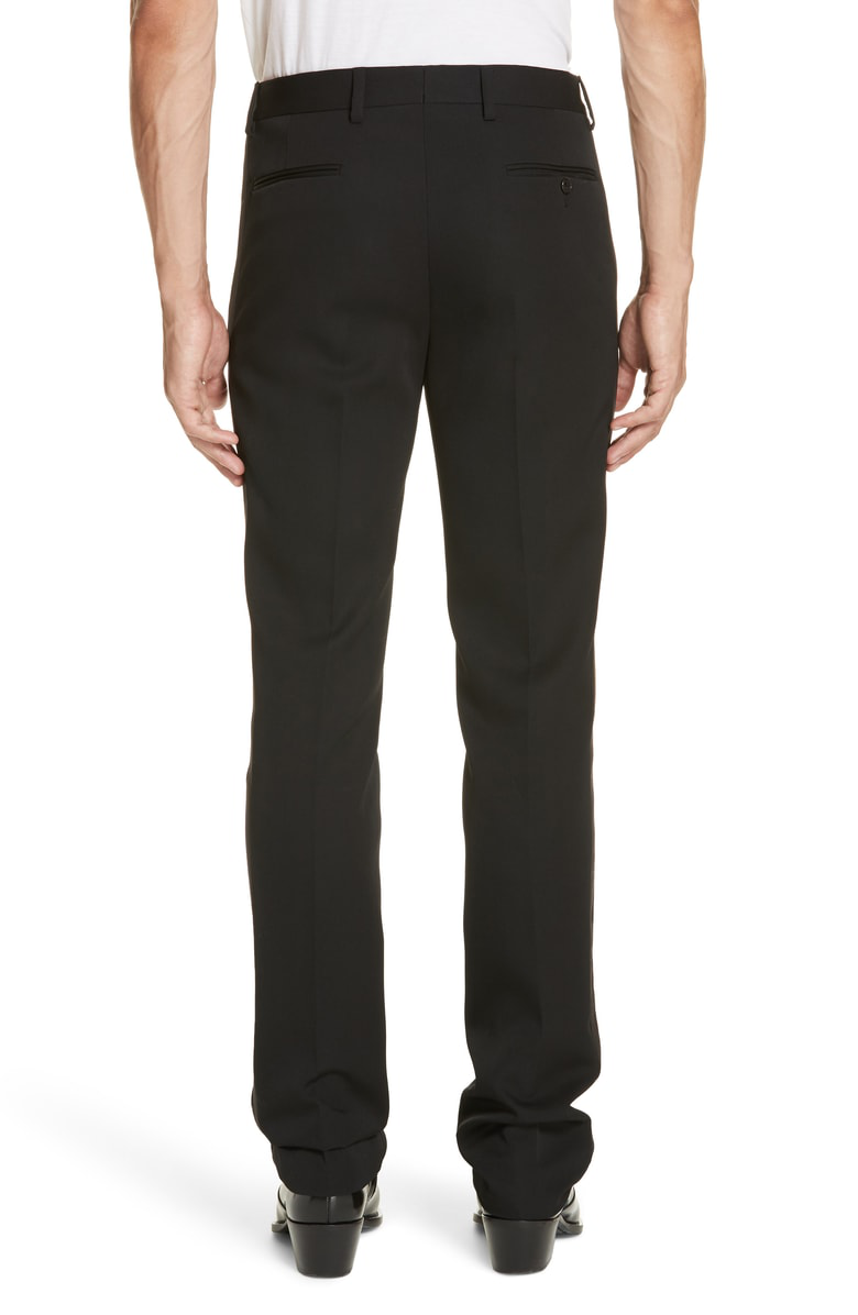 Calvin Klein 205w39nyc Wool Gabardine Pants In Black | ModeSens