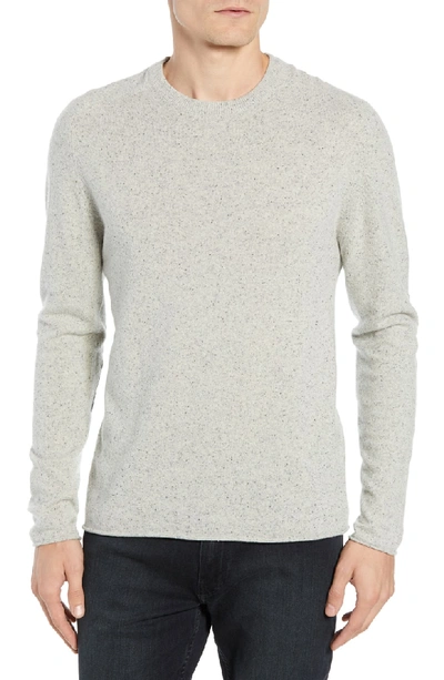Shop Billy Reid Heirloom Wool Blend Sweater In Light Grey
